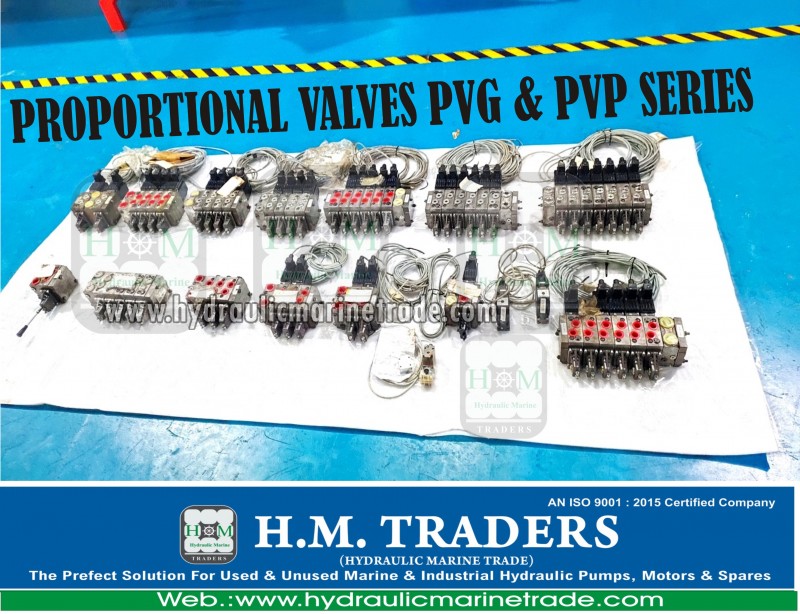 Used PROPORTIONAL VALVES PVG & PVP SERIES Hydraulic